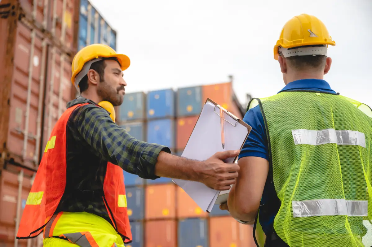 foreman worker or engineer are working about logis 2022 12 16 02 57 46 utc